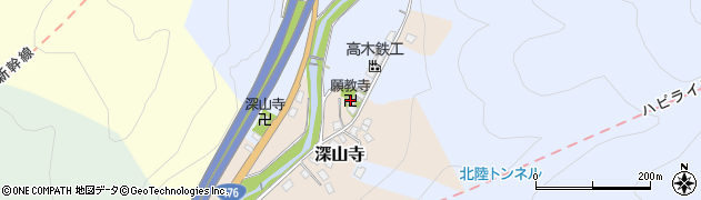 願教寺周辺の地図