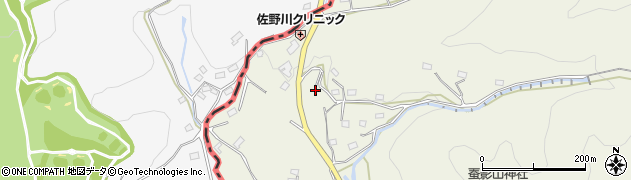 神奈川県相模原市緑区佐野川3453周辺の地図