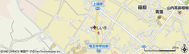 株式会社オスカー　竜王店周辺の地図