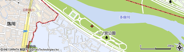東京都多摩市一ノ宮周辺の地図