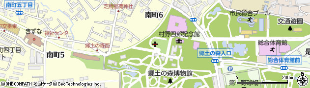 東京都府中市南町6丁目48周辺の地図