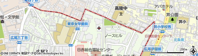 東京都渋谷区広尾4丁目1-30周辺の地図