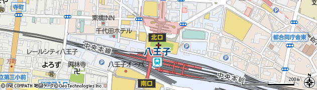 マツモトキヨシセレオ八王子店周辺の地図