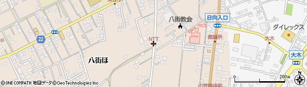 NTT周辺の地図