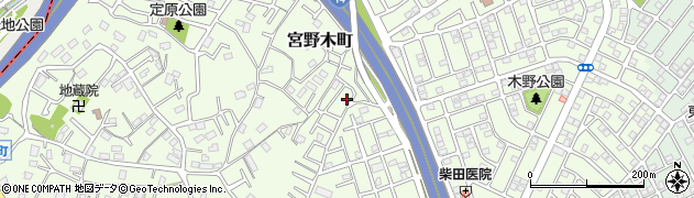千葉県千葉市稲毛区宮野木町1682周辺の地図