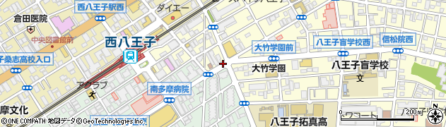 台町五差路周辺の地図