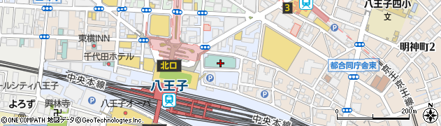 京王プラザホテル八王子レストラン宴会予約周辺の地図