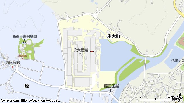 〒914-0825 福井県敦賀市永大町の地図