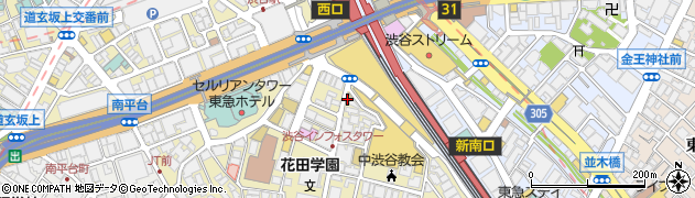 すき家渋谷桜丘店周辺の地図