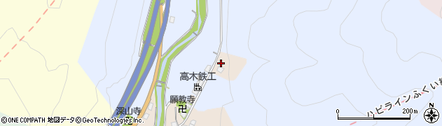 福井県敦賀市深山寺周辺の地図