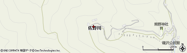 神奈川県相模原市緑区佐野川1166周辺の地図