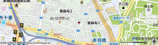 Korean Dining KOSARI TOKYO周辺の地図