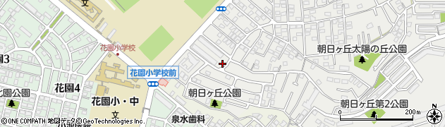 大坂公園周辺の地図