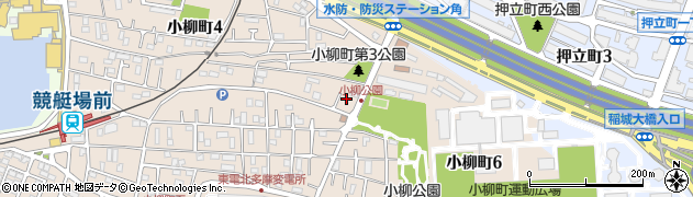 東京都府中市小柳町4丁目33-15周辺の地図