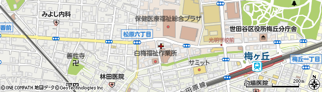 東京都世田谷区松原6丁目41-8周辺の地図