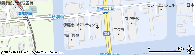 新潟運輸株式会社　東京支店周辺の地図