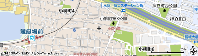 東京都府中市小柳町4丁目33-2周辺の地図