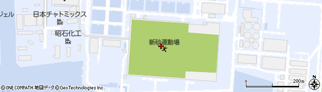 江東区スポーツ施設新砂運動場周辺の地図