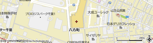 ＰＣＰ　千葉北店わんステップ犬の学校周辺の地図