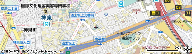 カウボーイ（和牛男）渋谷本店周辺の地図