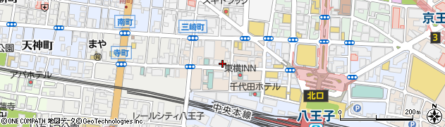 カギファクトリー　八王子店周辺の地図