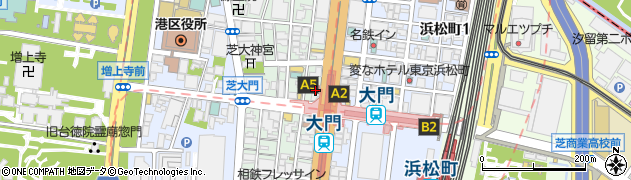 カプセルイン浜松町周辺の地図