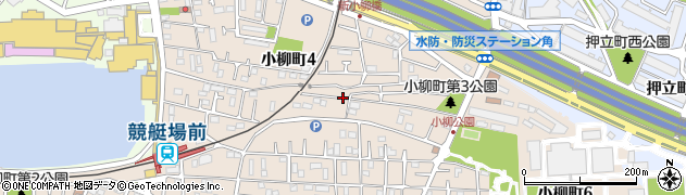 東京都府中市小柳町周辺の地図