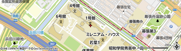 神田外語大学　セルフ・アクセスラーニングセンター周辺の地図