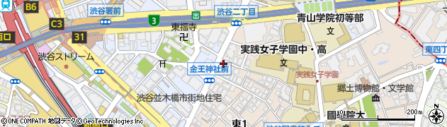 REC COFFEE 渋谷東店周辺の地図