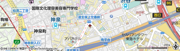 牛カツ専門店 京都勝牛 渋谷道玄坂店周辺の地図