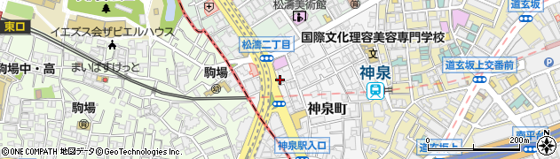 和久田周辺の地図