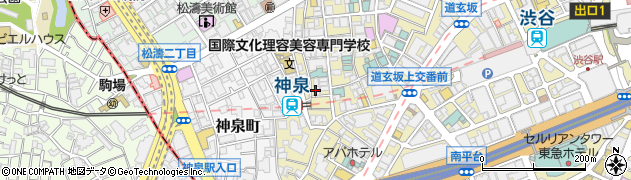 渋谷アロママッサージ レインボー(rainbow)周辺の地図