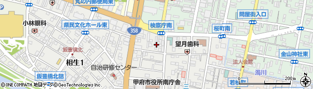 甲協タクシーセンター周辺の地図