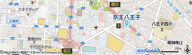 横浜家系ラーメン 八王子大和家周辺の地図