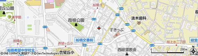 東京都世田谷区船橋6丁目5周辺の地図