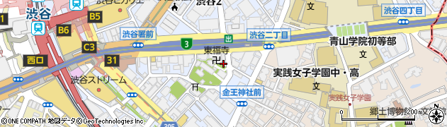 渋谷３丁目計画周辺の地図