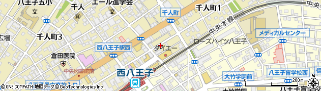 ティービーケー 西八王子店(TBK)周辺の地図