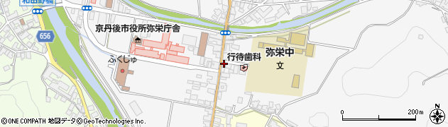 弥栄新聞販売所周辺の地図
