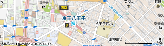 メガショップ　八王子店周辺の地図
