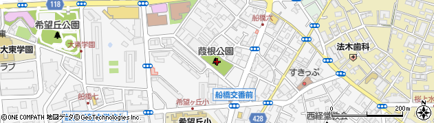 東京都世田谷区船橋6丁目21周辺の地図