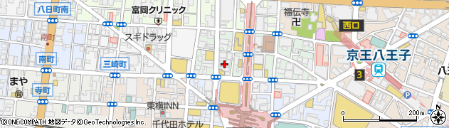 宝島２４　八王子店周辺の地図