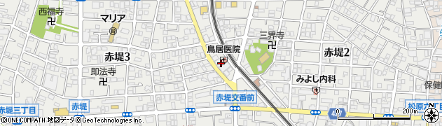 東京都世田谷区赤堤3丁目2周辺の地図