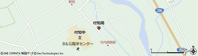 付知郵便局周辺の地図