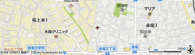 東京都世田谷区赤堤3丁目35-1周辺の地図