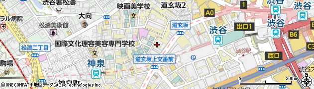 中国針灸学会中国針治療所周辺の地図
