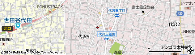 kokochi周辺の地図