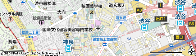 道玄坂フォト・スタジオ周辺の地図