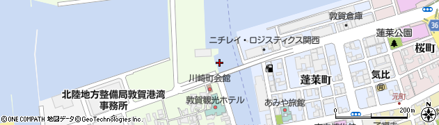 敦賀港ＣＦＳ周辺の地図