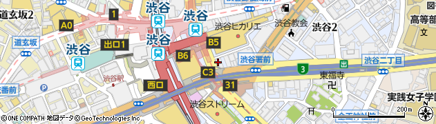 サロンＥＦ　渋谷店周辺の地図