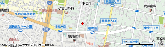 信州そば店周辺の地図